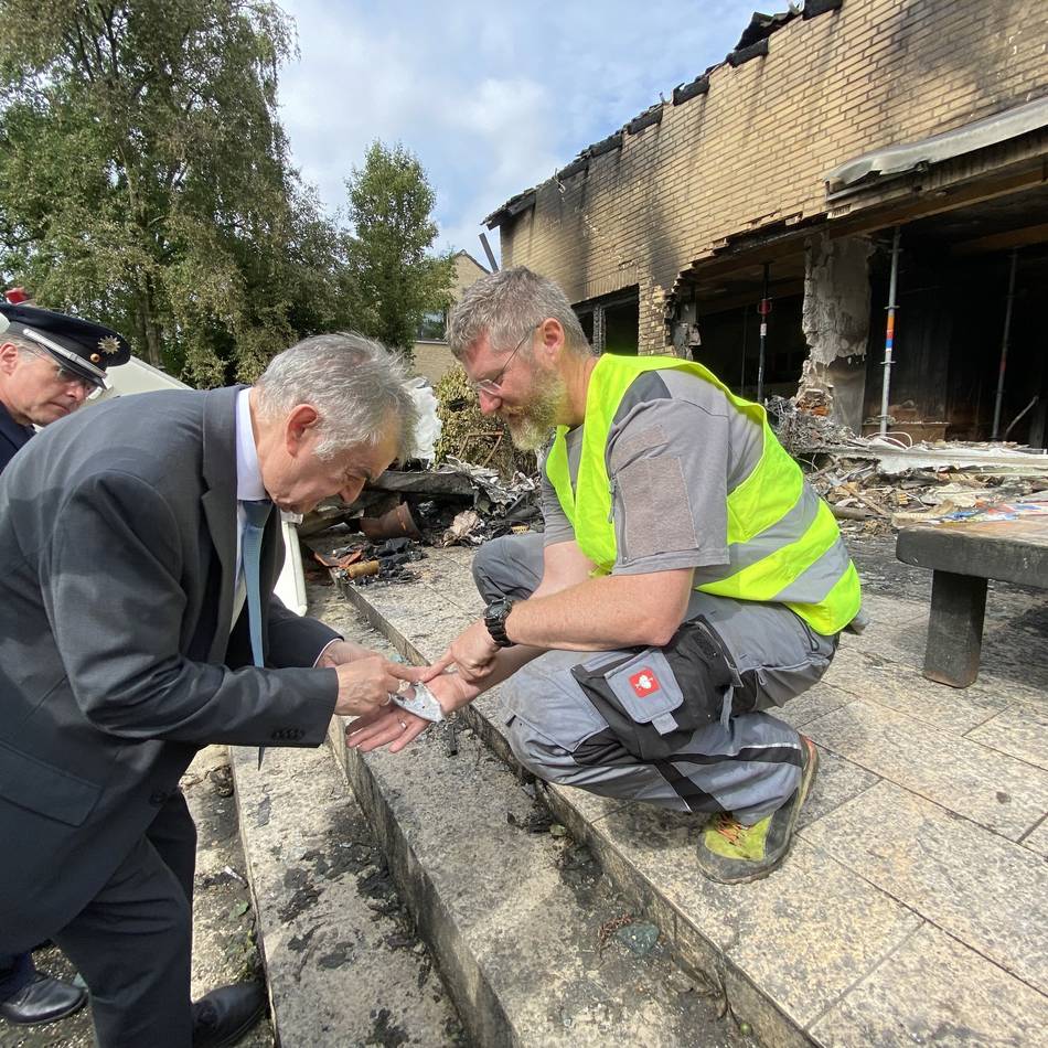 Der Tag danach: „Ein Gefühl für die Dimensionen bekommt man erst, wenn man es selbst sieht“