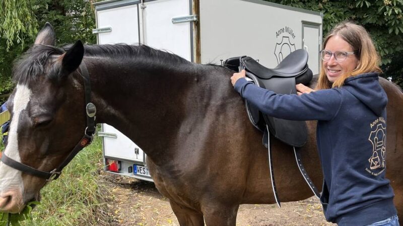 Zurück nach Hommersum: Der richtige Sattel für jedes einzelne Pferd – neue Fachfrau in Goch