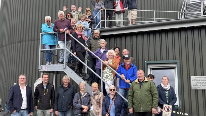 Gäste aus Watton: Englische Freunde zu Gast in Weeze