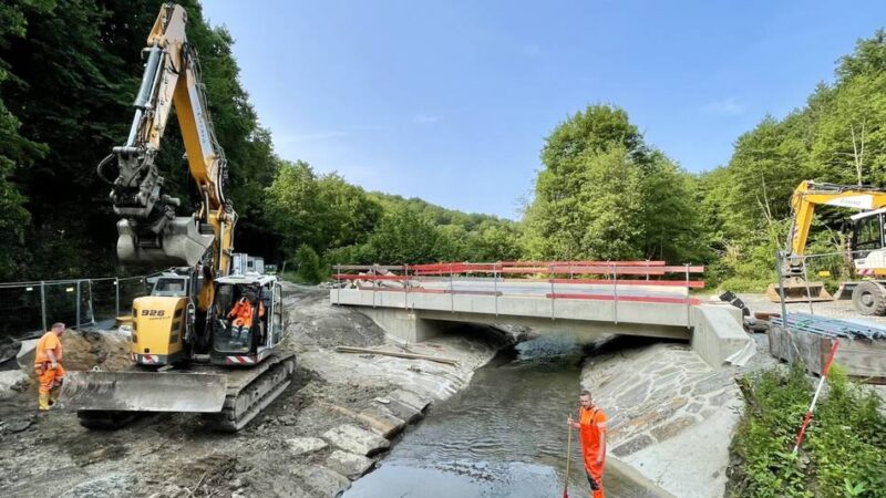 Brücken-Baustellen in Wermelskirchen: Das Ende der Bauarbeiten ist in Sicht