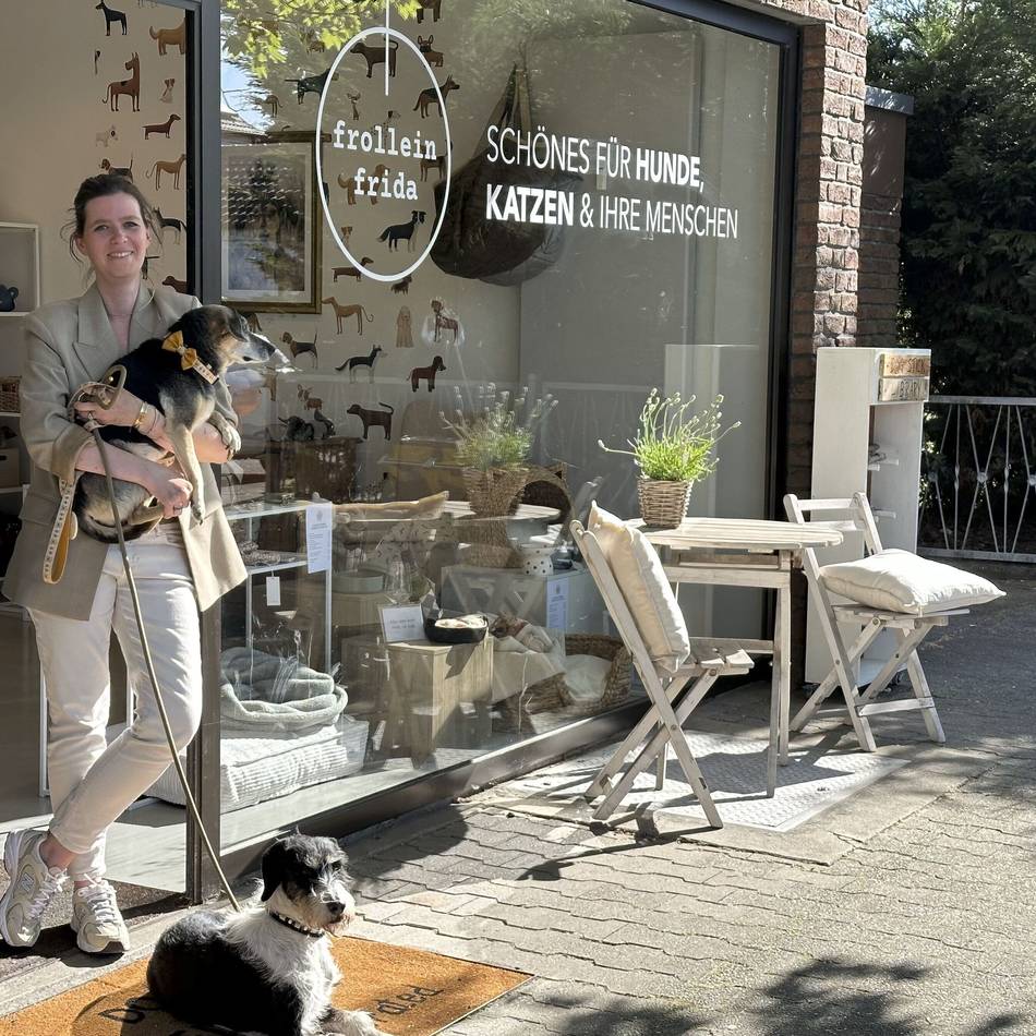 Geschäft für Hunde- und Katzenbedarf in Meerbusch: Mit „Frollein Frida“ geht ein Traum in Erfüllung