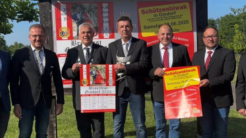 Brauchtum in Grevenbroich: Gindorfer Bruderschaft eröffnet Broerfestwochen mit Biwak
