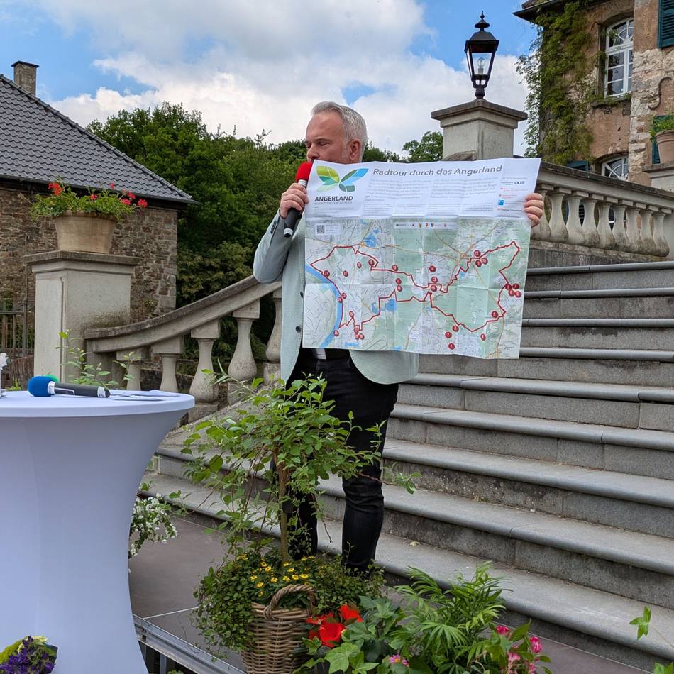 Neue Radstrecke: „Schmetterlingsfahrt“ durch die ehemaligen Angerlandgemeinden
