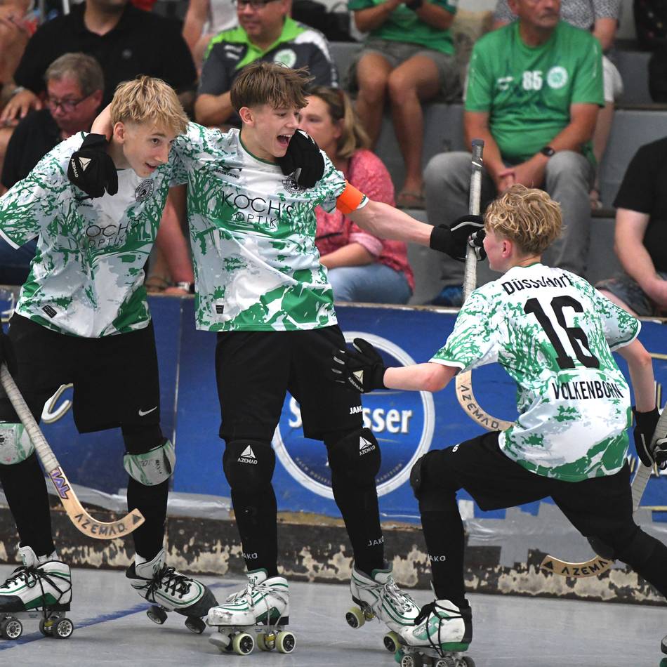 Deutsche Meisterschaft im Rollhockey: U17 des TuS Nord wird Vizemeister