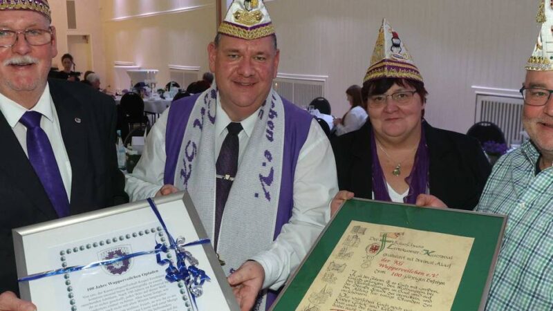Jubiläumsempfang in Leverkusen: 100 Jahre Wupperveilchen – von Imbach bis New York