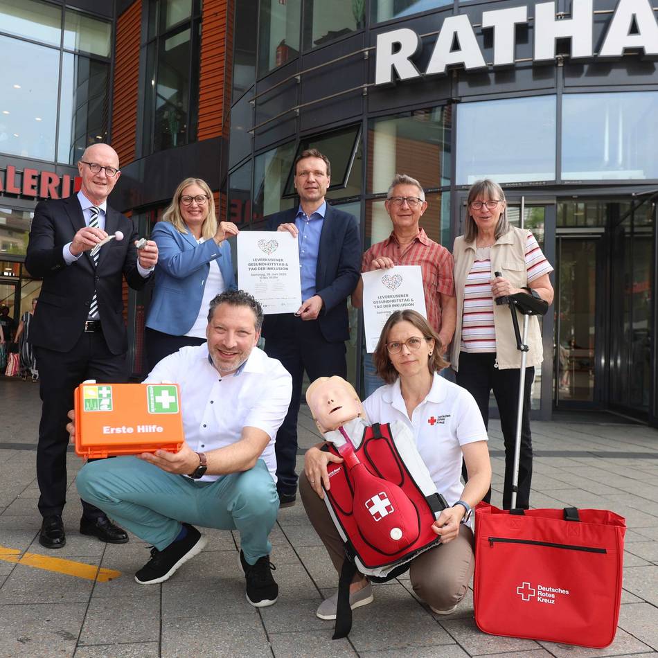 Gesundheitstag in Leverkusen: Mit dem OP-Roboter in die Rathaus-Galerie