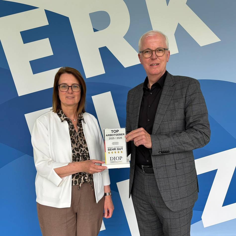 Qualitätssiegel: Stadt Erkelenz ist Top-Arbeitgeberin