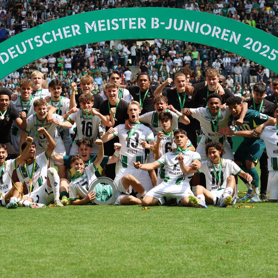 Talente stehen vor der Tür: Der Meister-Coup der U17 ist ein klarer Auftrag an Borussia