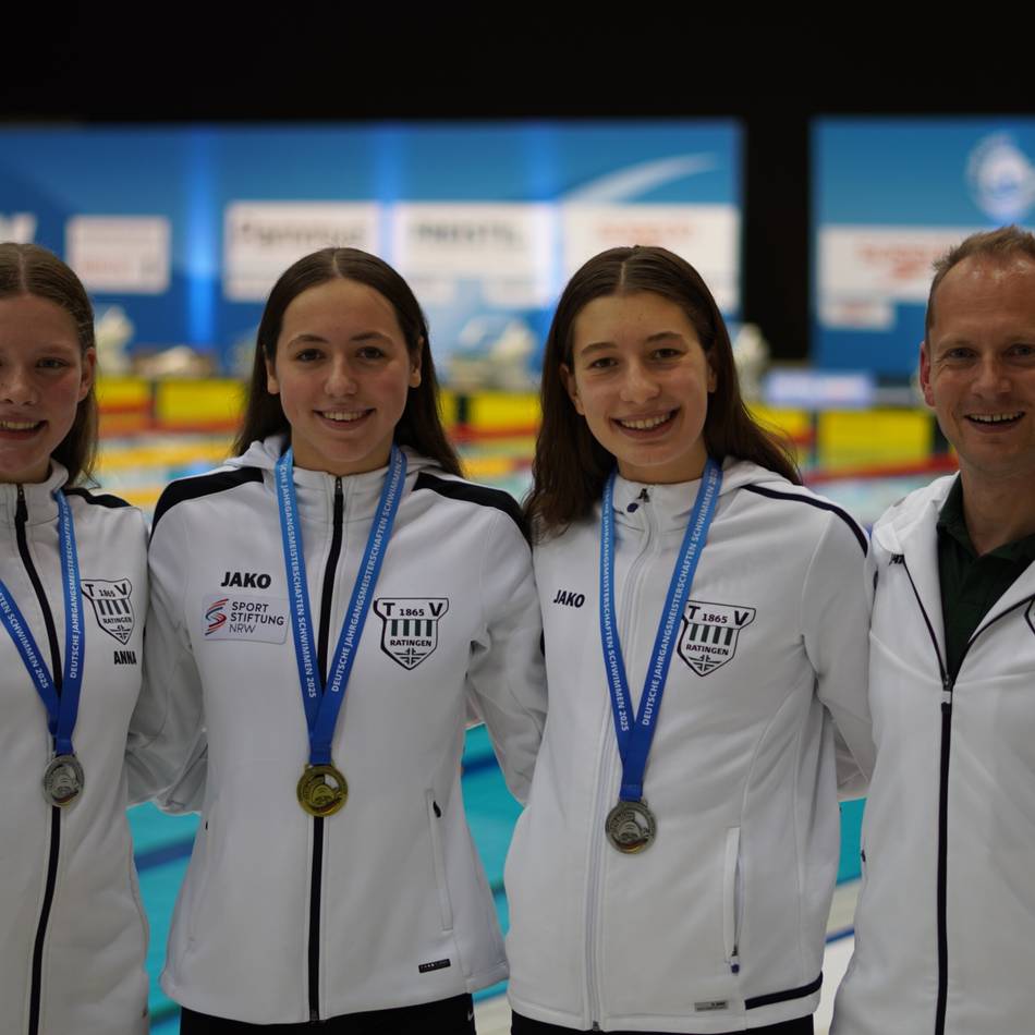 Bei den Deutschen Meisterschaften: TV Ratingen erschwimmt Titel und Medaillen in Berlin