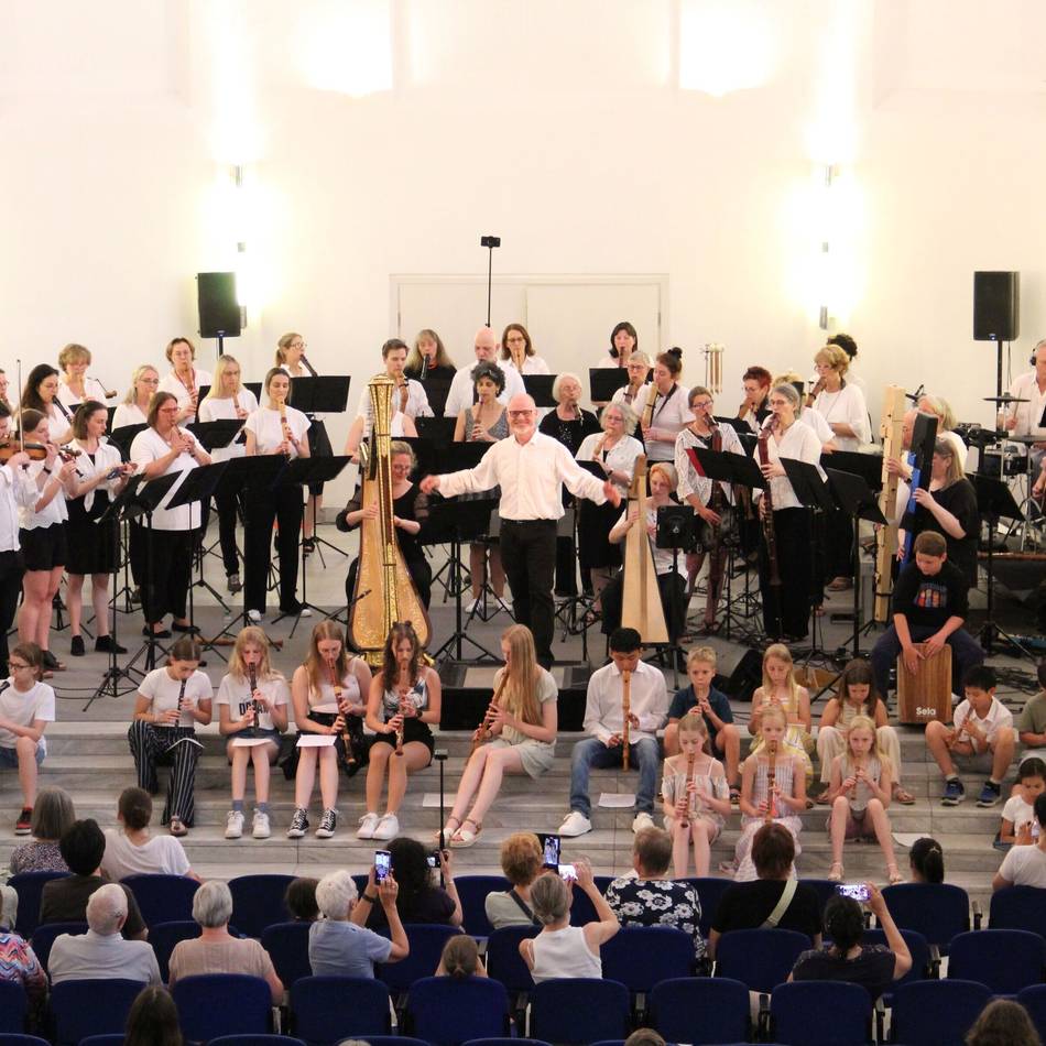 Musikschule in Neuss: Blockflötenkonzert zur italienischen Sommernacht
