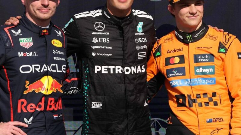 Formel 1 in Kanada: „Pisst mich an“ – Verstappen genervt, Russell auf der Pole