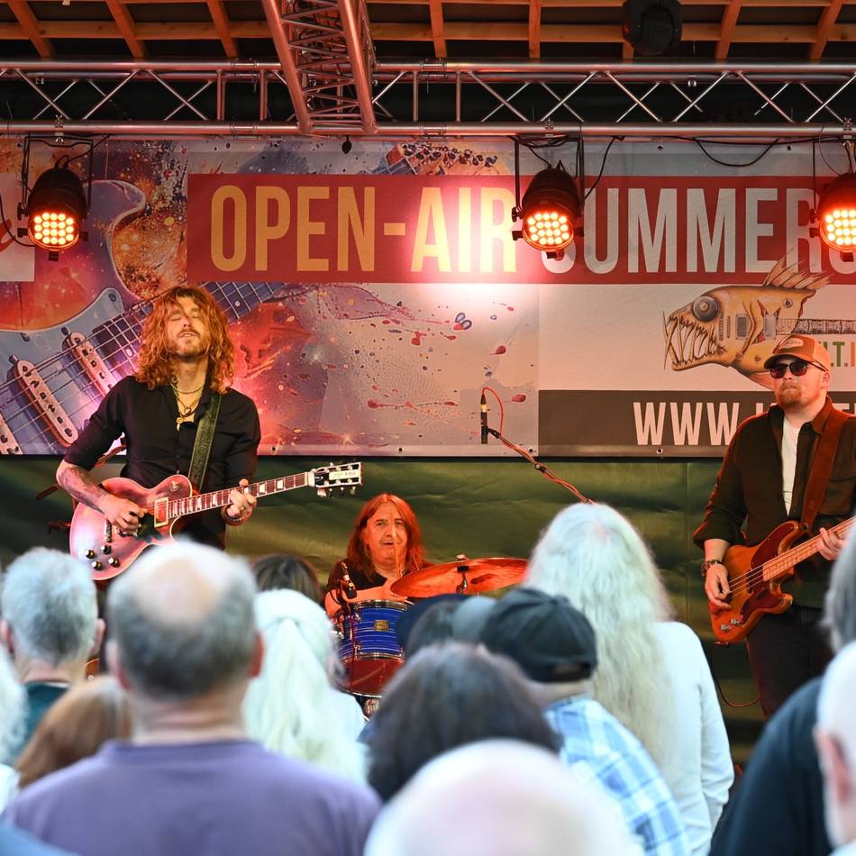 Haus Eifgen in Wermelskirchen : Hochkarätiger Blues mit Sommer-Flair