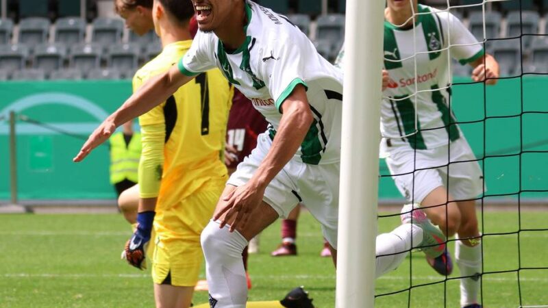 3:1-Sieg gegen Leipzig: Borussias U17 kürt sich vor Rekordkulisse zum Deutschen Meister