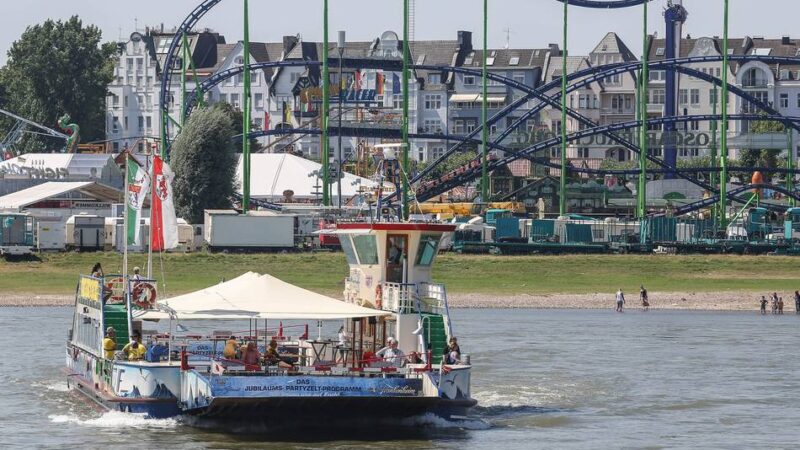 Rheinkirmes in Düsseldorf 2025: Enttäuschung für Besucher – Kirmesfähre wird in diesem Jahr doch nicht fahren