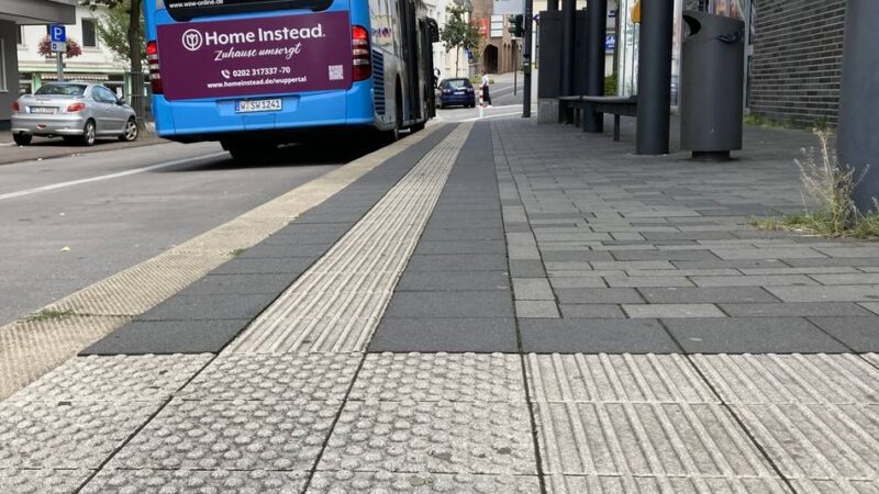 Barrierefreiheit in Wülfrath: Verkehrsverbund hilft bei 24 Haltestellen