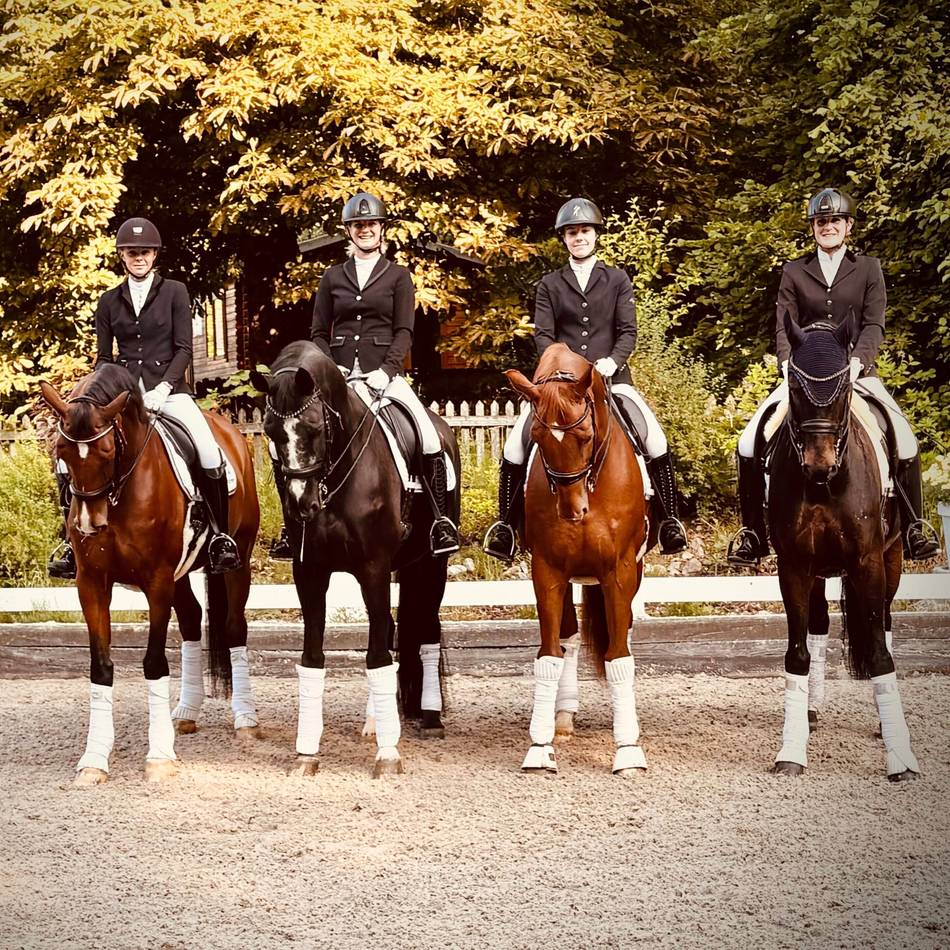 Reiterinnen des KV Mettmann: Spanisches Flair aus Mettmann beim CHIO Aachen