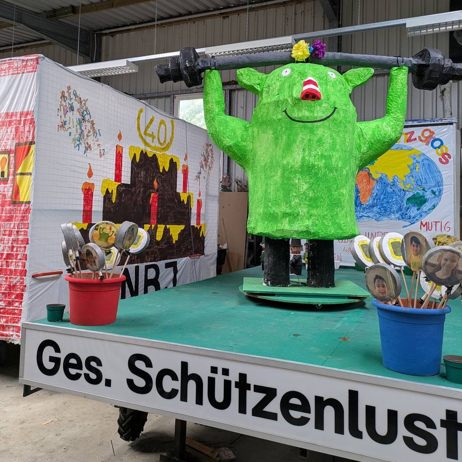 Aktion der Further Schützenlust: Neusser Kita-Kinder werden zu Fackelbauern