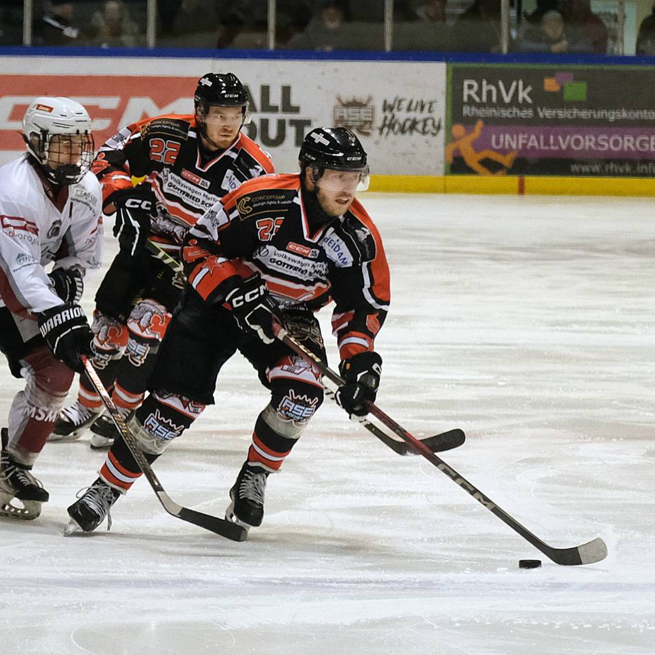 Kader des Eishockey-Regionalligisten: Bleyer geht, aber dieses Duo halten die Ratinger Ice Aliens