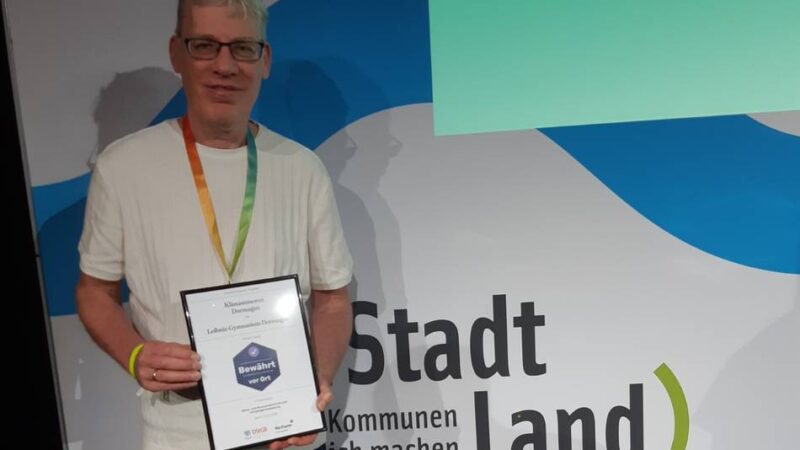 Dormagener Schülerprojekt wird bundesweit ausgezeichnet: Mit cleveren Sensoren gegen Hitze in Städten