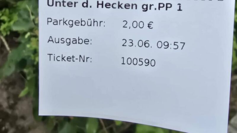 Verwirrung in Dormagen: Parkautomat hatte technischen Defekt