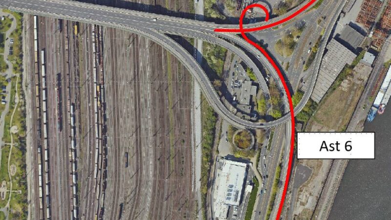 Brücke über den Verschiebebahnhof Neuss: Stadt sperrt Teile des „Spaghettiknotens“