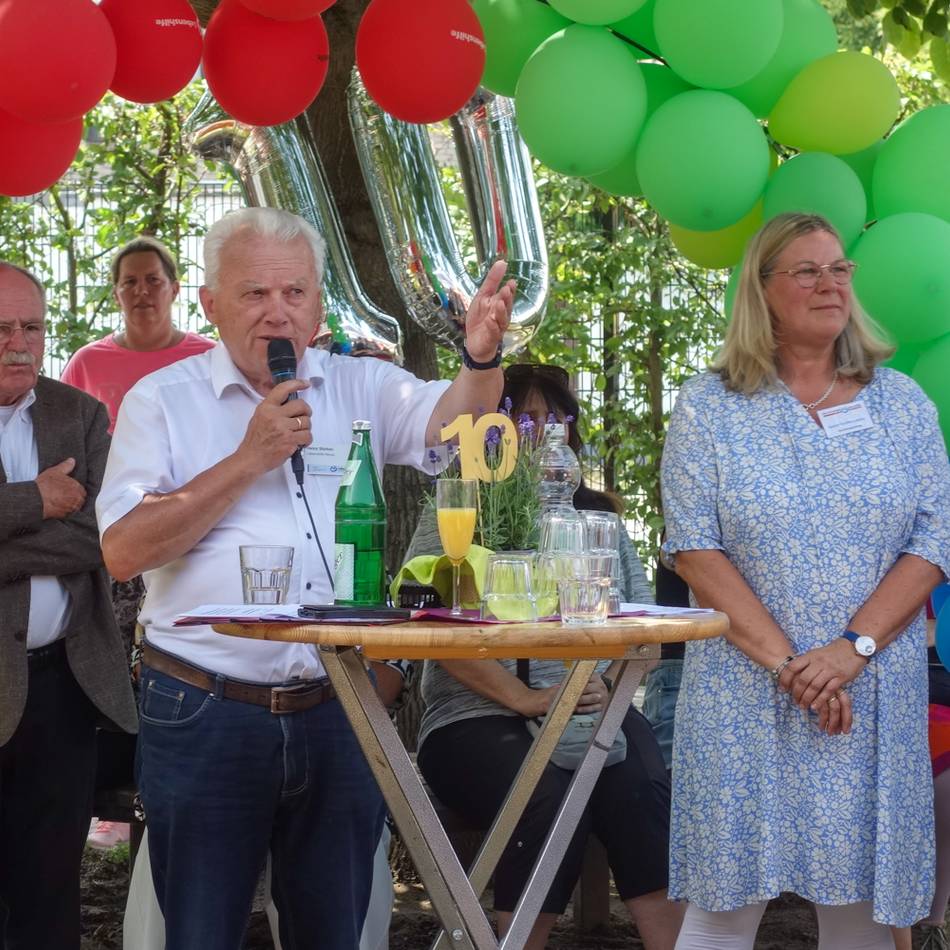 Lebenshilfe Neuss: Kita Farbenland feiert zehnten Geburtstag