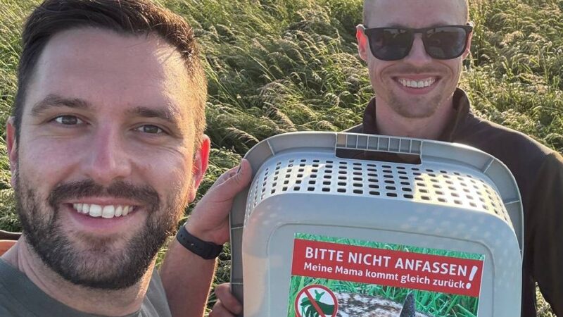 Kommunalwahl 2025 in Rheinberg: Bürgermeisterkandidat auf Rehkitz-Tour mit dem Hegering