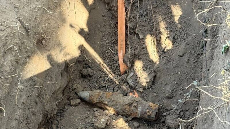 Mittwoch in Haldern: Granate im Feld gefunden – Fachleute sprengen sie