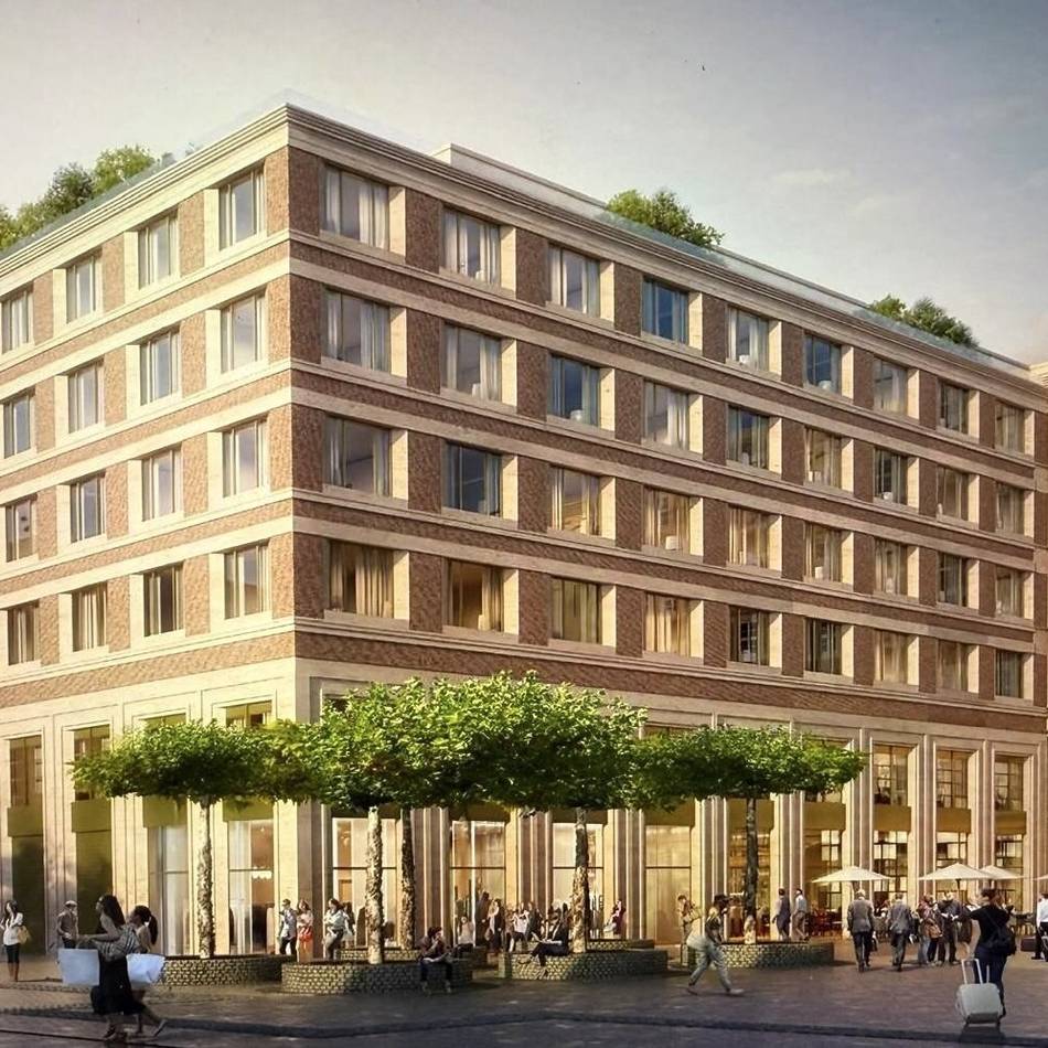 Eröffnung im Jahr 2028: Neues Luxushotel am Carsch-Haus geplant – mit der „coolsten Rooftop-Bar Düsseldorfs“