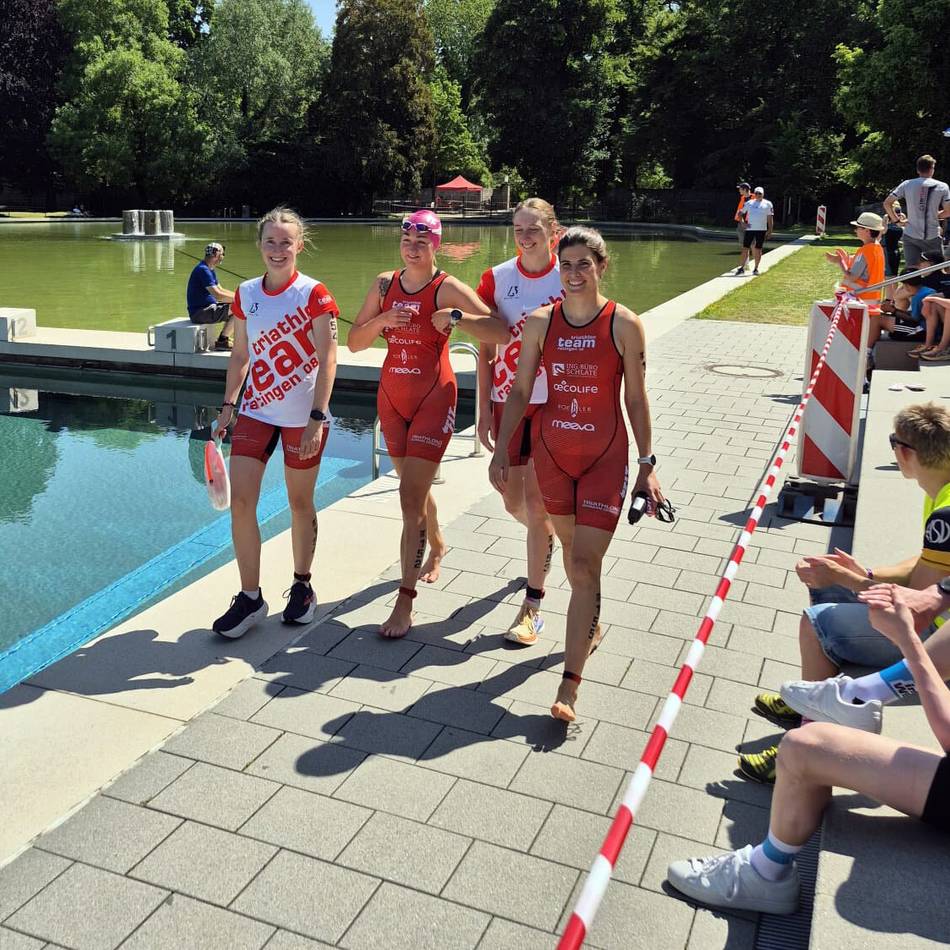 2. Bundesliga im Triathlon: Rempeleien im Wasser, verlorener Schuh – Frauen des TTR 08 zahlen Lehrgeld