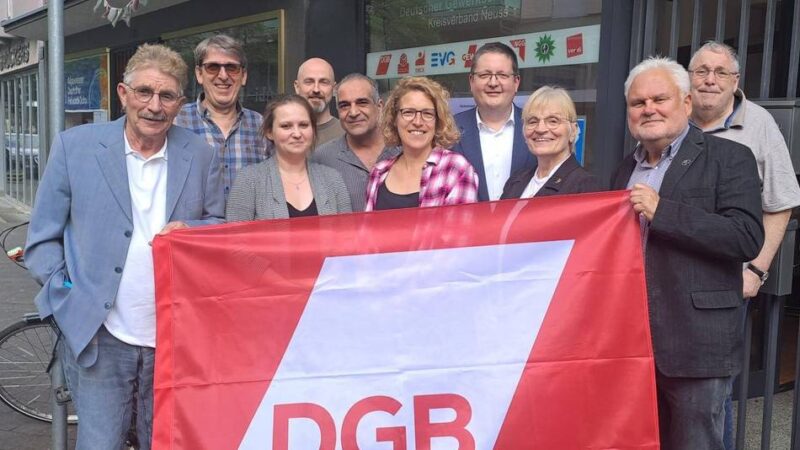 Nachfolger von Udo Fischer: Der DGB im Rhein-Kreis hat einen neuen Vorsitzenden