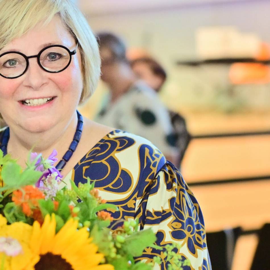Gesamtschule in Krefeld: Schulleiterin Birgit Oelmüllers-Hoff verabschiedet