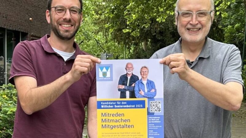 Wahl im November: Kandidaten für den Willicher Seniorenbeirat gesucht