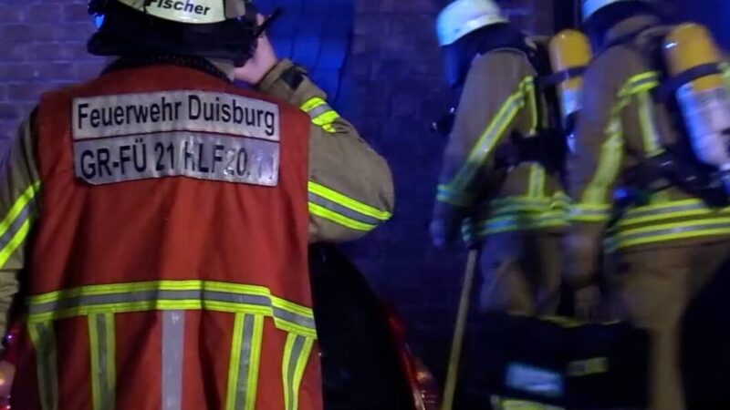 Mutmaßliche Brandstiftung: Nach mehreren Bränden in Duisburg – Polizei nimmt 21-Jährigen fest