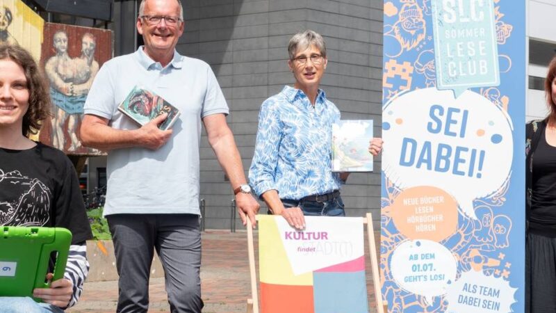 Aktion der Mediothek Krefeld: Abenteuer schmökern und Zaubern lernen im Sommerleseclub