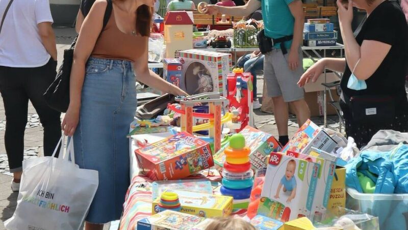 Veranstaltung am Samstag in Dormagen: City-Flohmarkt lädt zum nachhaltigen Stöbern ein