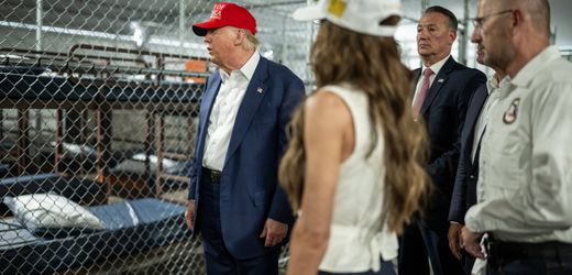USA-Migrationspolitik: Trump besichtigt umstrittenes Abschiebelager »Alligator Alcatraz«
