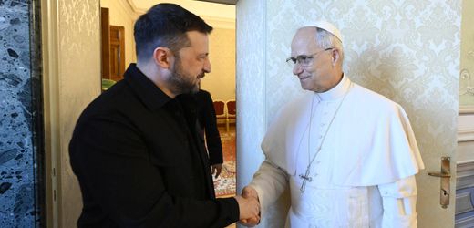 Rom: Wolodymyr Selenskyj und Papst Leo XIV. sprechen über Frieden in der Ukraine
