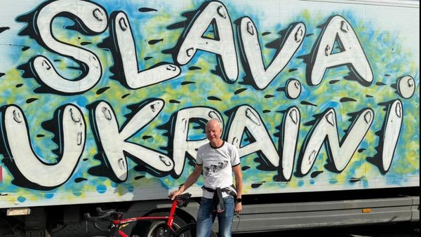 Mit dem Rad in die Ukraine: Was Heiligenhauser dort erlebt hat