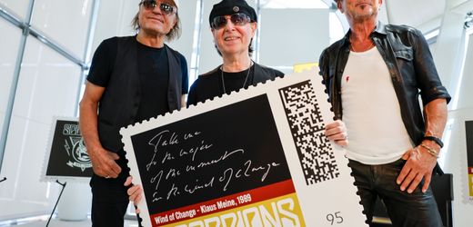 Scorpions: Band erhält eigene Briefmarken zum 60. Bühnenjubiläum