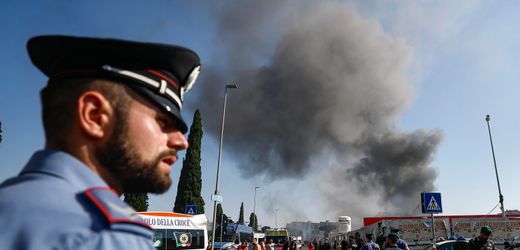 Italien: Feuerwehr zeigt Ausmaße der Tankstellenexplosion in Rom – 30 Verletzte