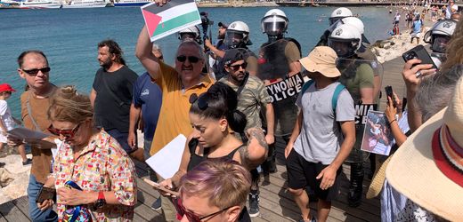 Griechenland: Proteste gegen Touristen israelischer Kreuzfahrt auf Rhodos