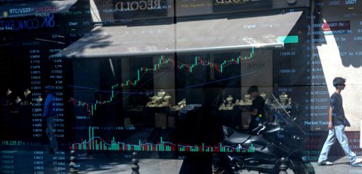 Bitcoin: Kryptowährung steigt zeitweise über 123.000-Dollar-Marke