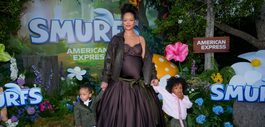 Rihanna bei Premiere des neuen »Schlümpfe«-Films: Markentreuer Superstar