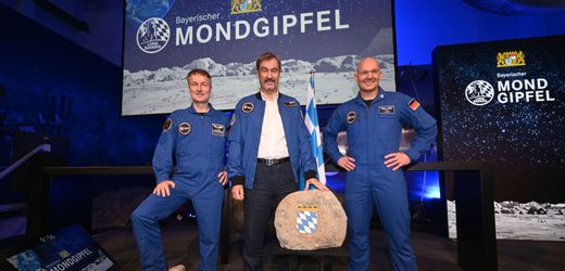 Markus Söder träumt vom Mond – mehr Geld für die Raumfahrt
