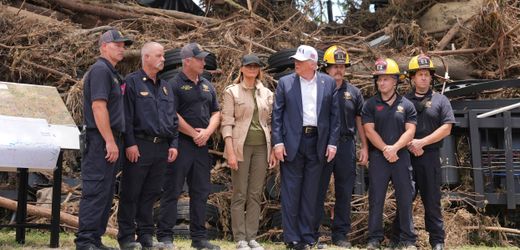 Texas: Donald Trump vergleicht Sturzflut mit riesiger Welle, vor der auch Surfer Angst hätten