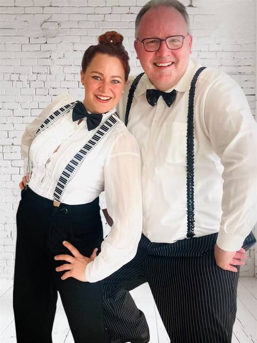 Benefizkonzert im Xantener Krankenhaus: Duo-Klassical singt für die Palliativmedizin
