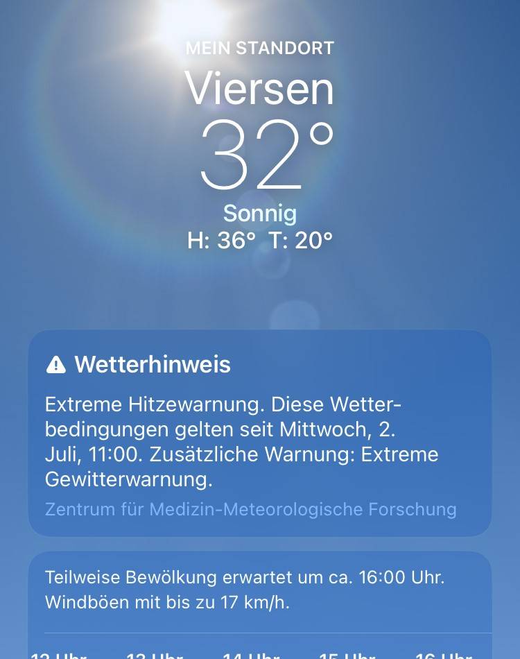 Fast 40 Grad in Viersen: 30 Dinge, die bei Hitze einfach besser gehen