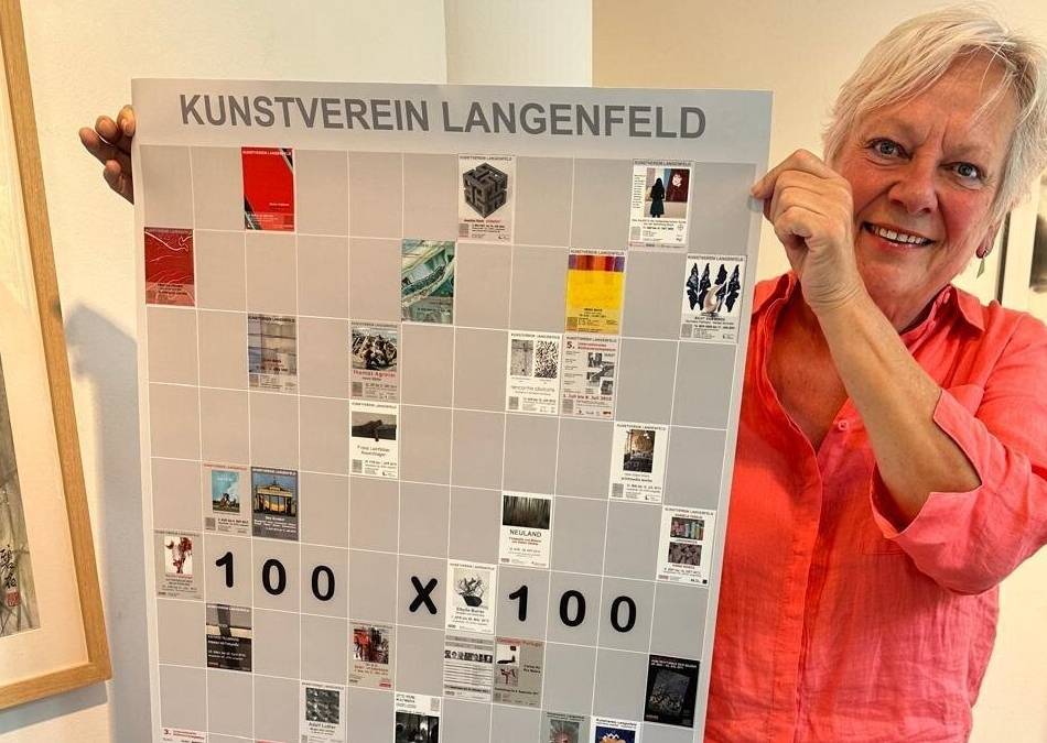 In Langenfeld: Kunstverein wirbt um Sponsoren mit seiner Aktion „100 x 100“