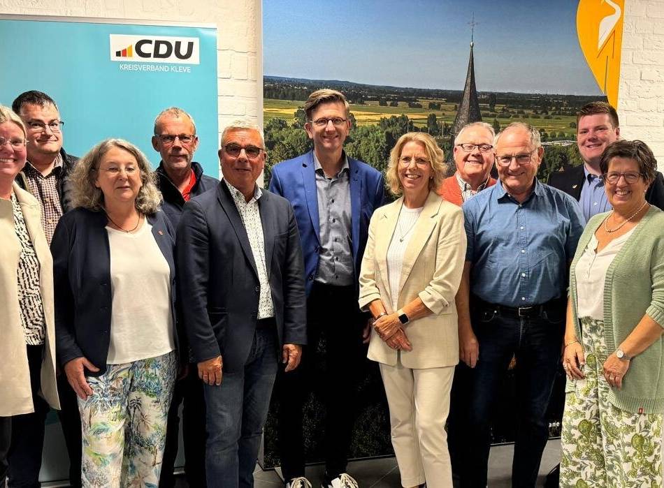 Große Einigkeit: Kranenburgs CDU stellt Kandidaten für Kommunalwahl auf